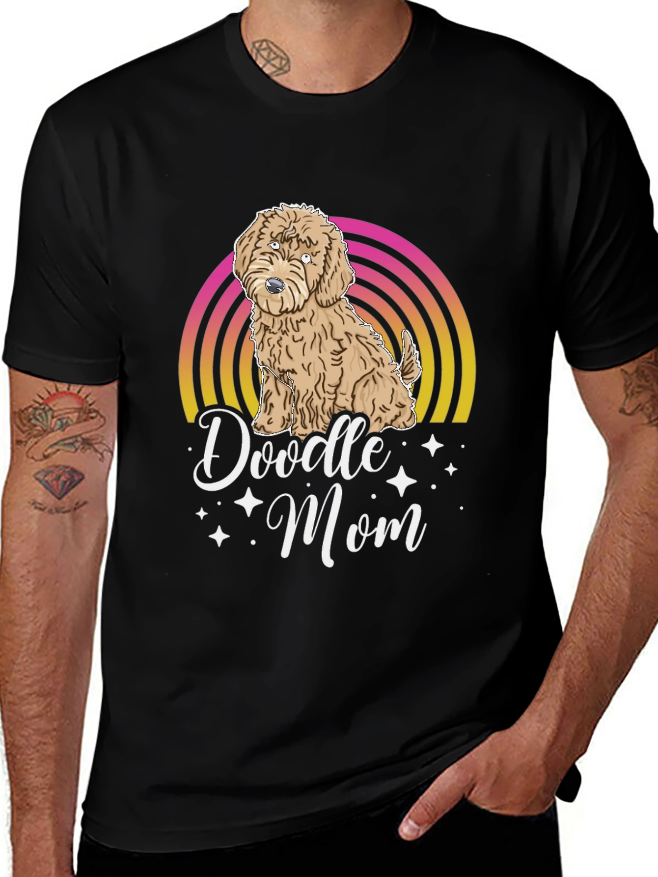 Doodle Mom T-Shirt - Cute Dog Lover Tee