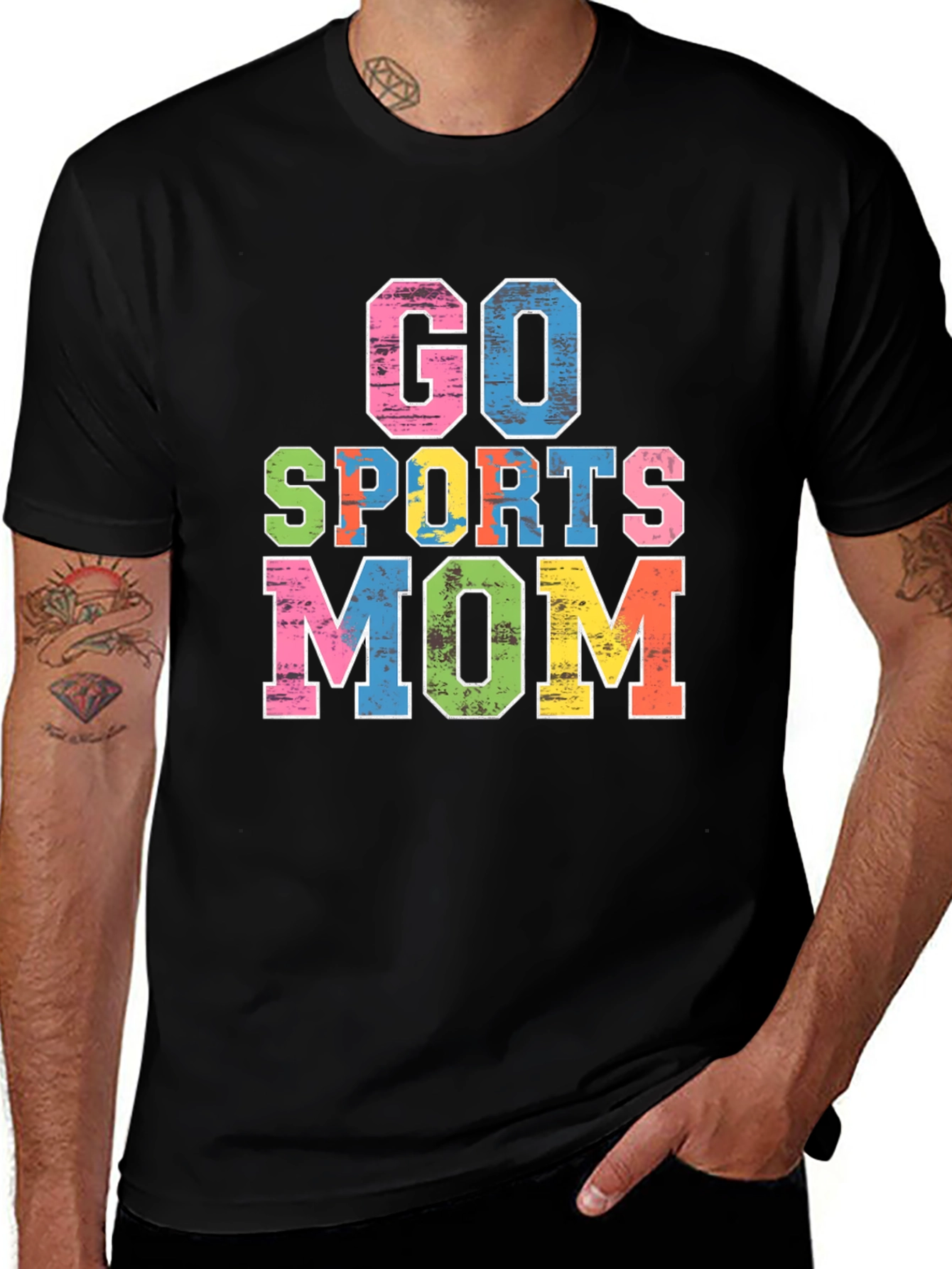 Go Sports Mom Graphic T-Shirt