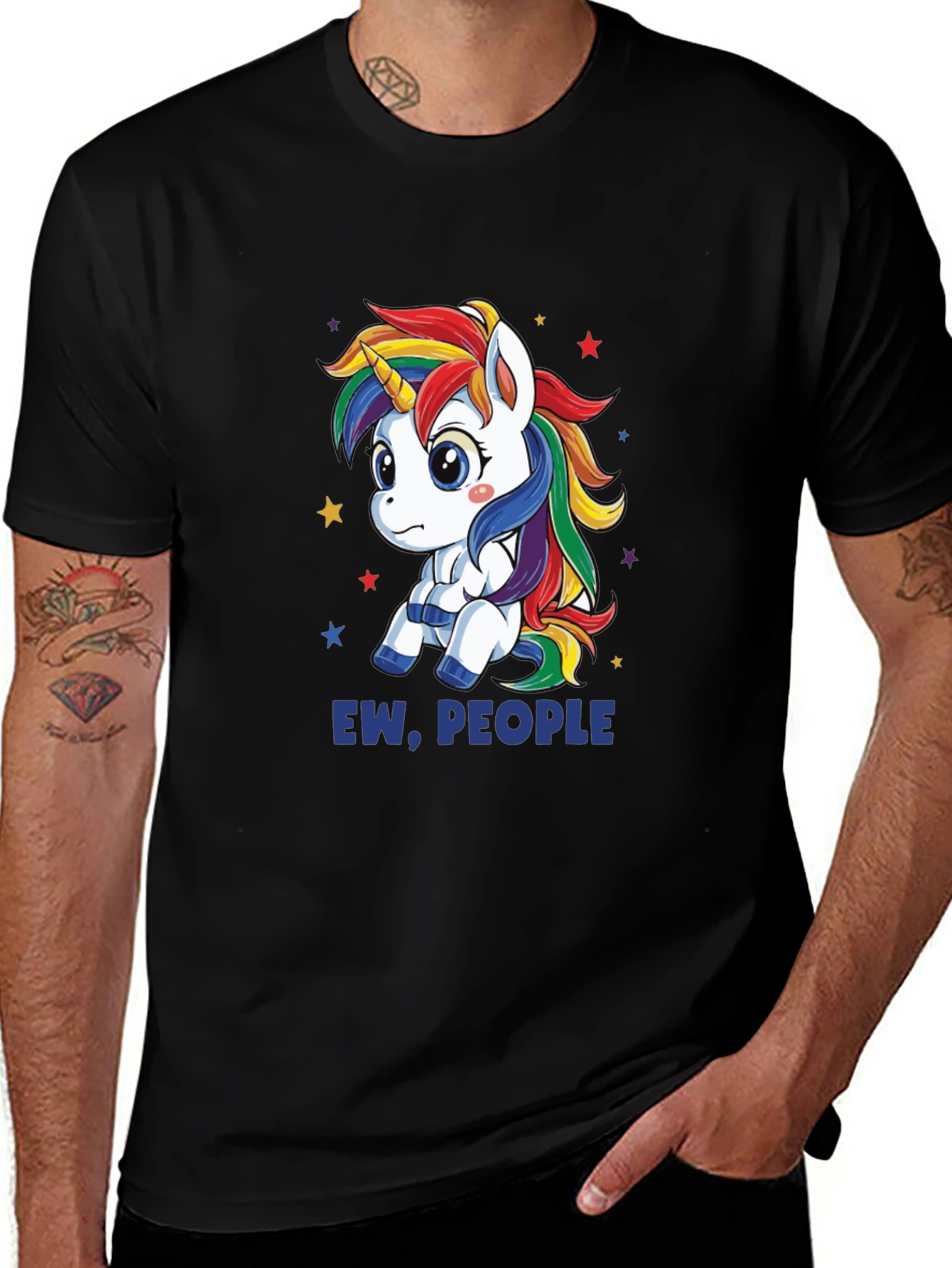 Variant 17 of Ew, People Unicorn Graphic Tee