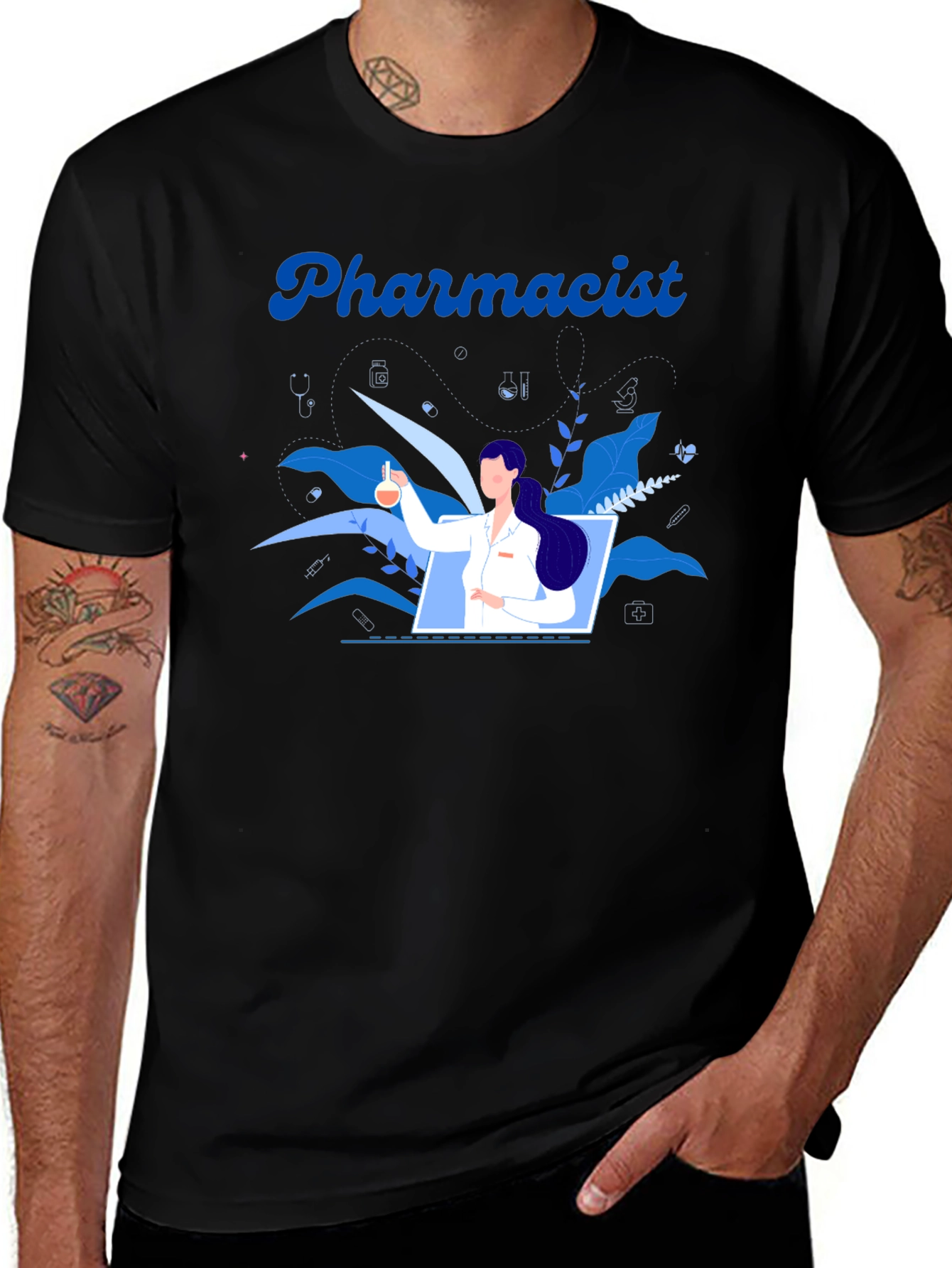 Variant 24 of Pharmacist T-Shirt - Stylish and Comfortable