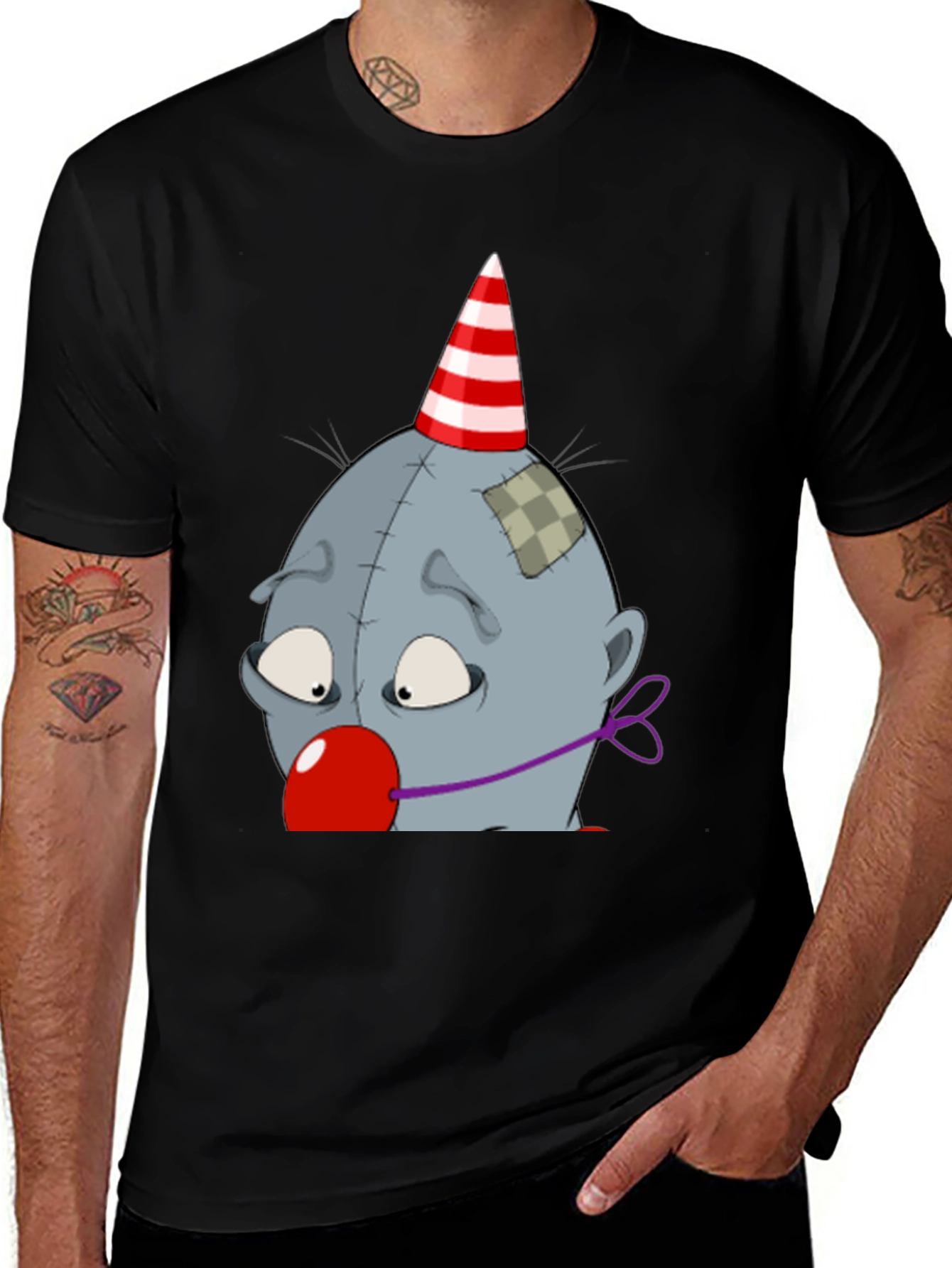 Variant 14 of Cartoon Clown Graphic Tee