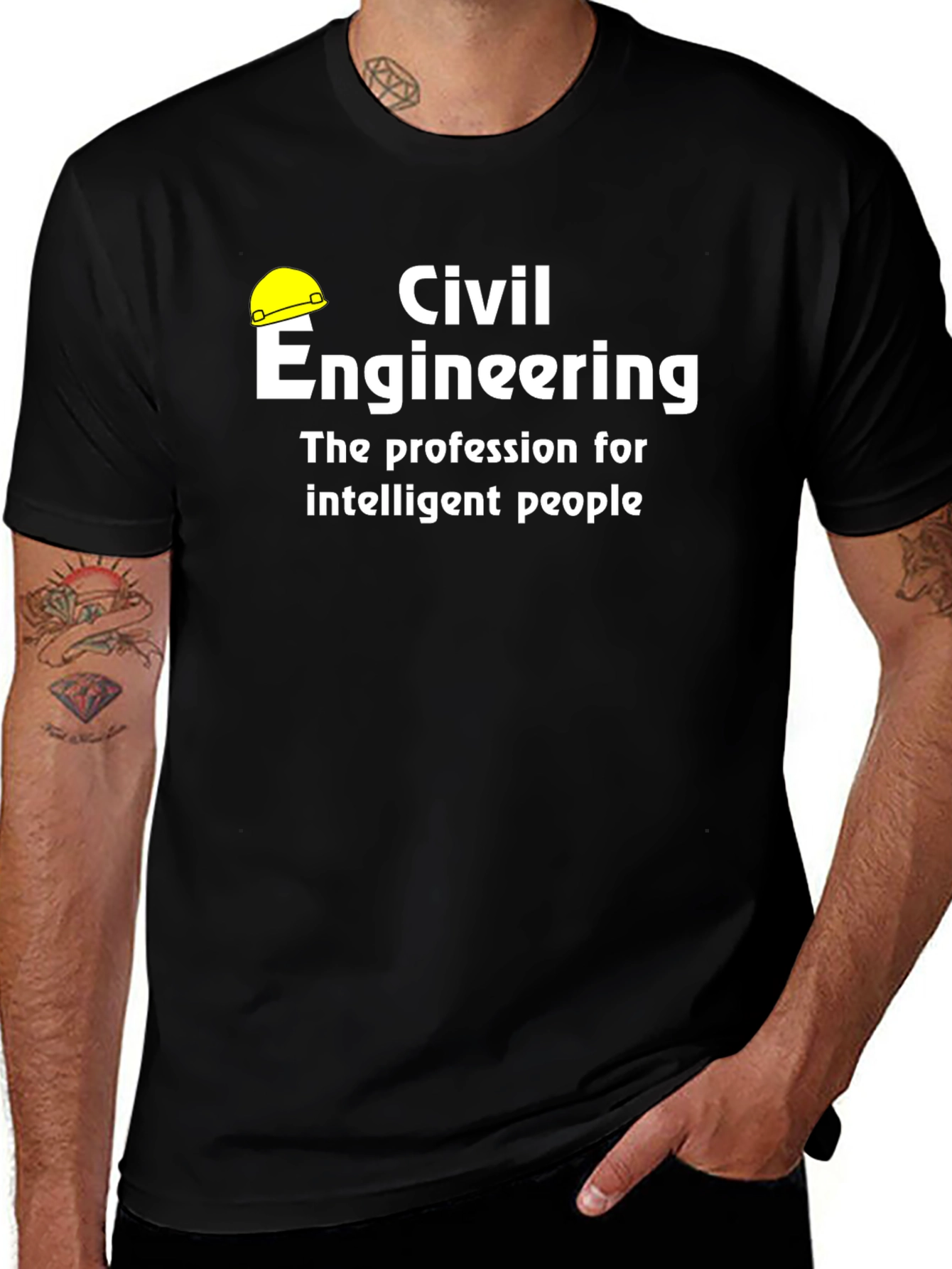 Civil Engineering T-Shirt - Intelligent People