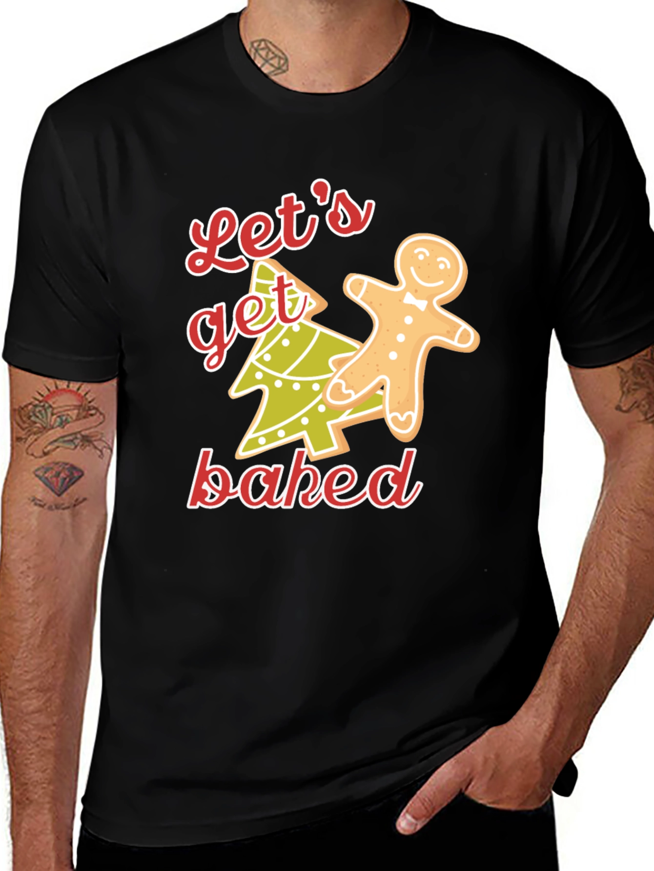 Let's Get Baked Christmas T-Shirt