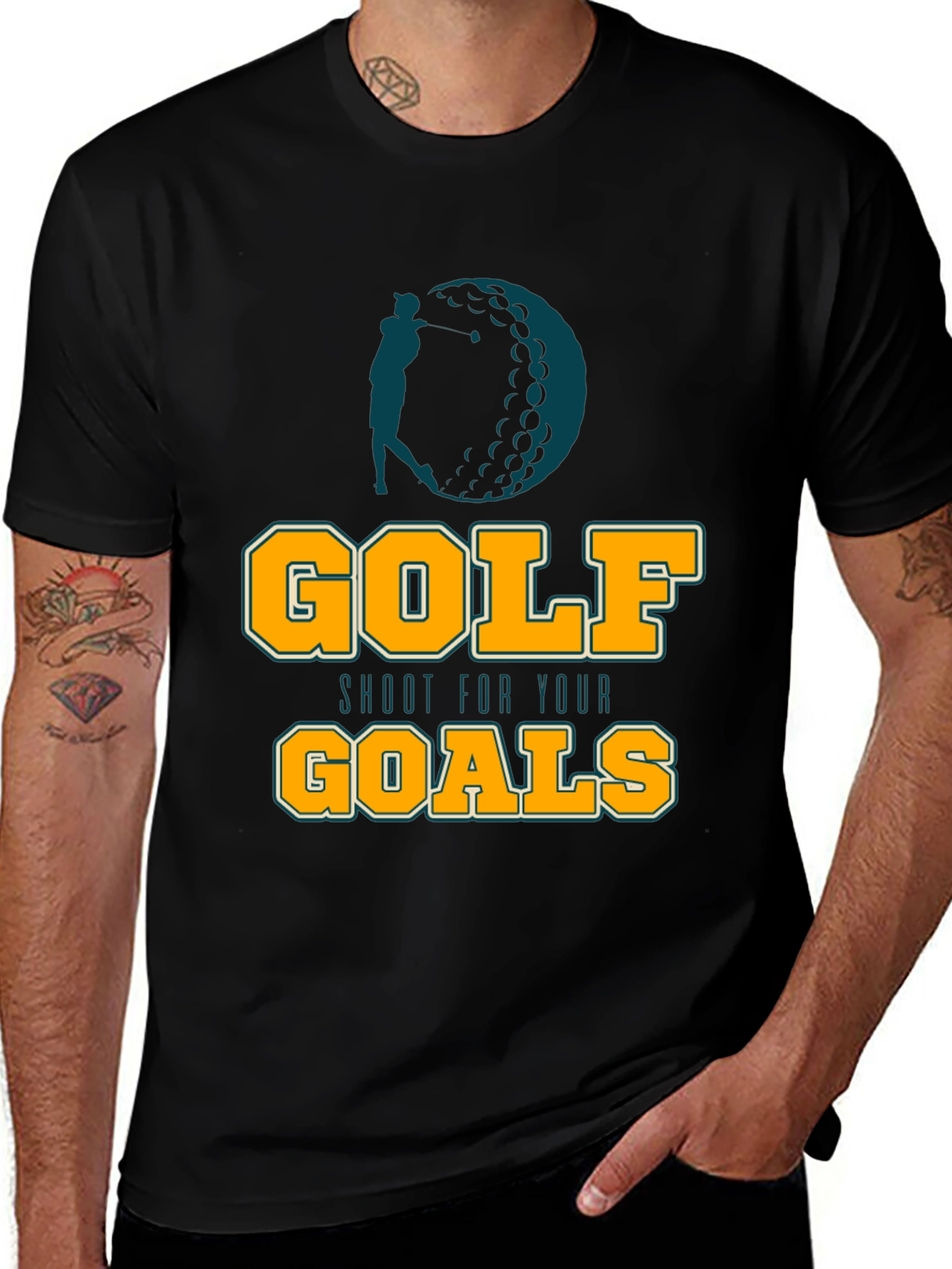 Variant 30 of Golf Shoot For Your Goals T-Shirt