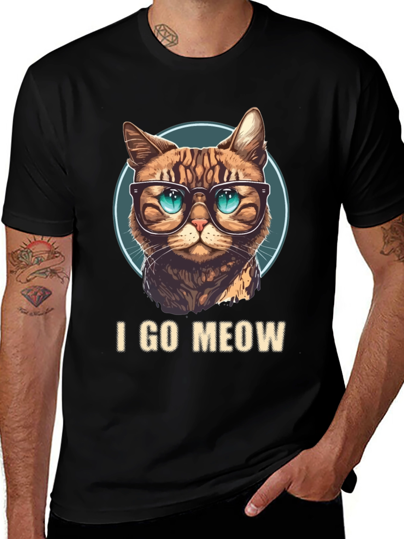 Variant 2 of I Go Meow T-Shirt