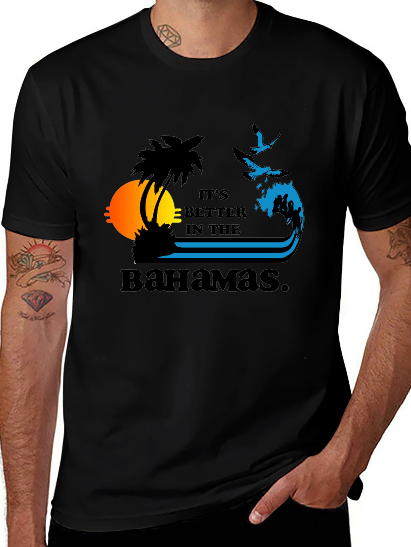Variant 8 of Bahamas Graphic T-Shirt