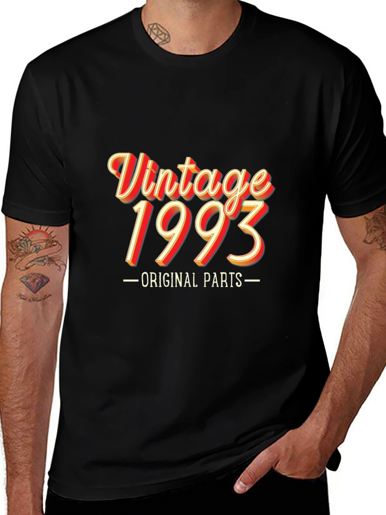 Variant 12 of Vintage 1993 T-Shirt - Original Parts Graphic Tee