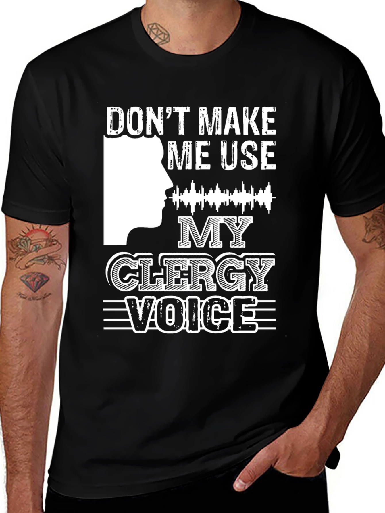 Variant 28 of Clergy Voice Graphic Novelty T-Shirt