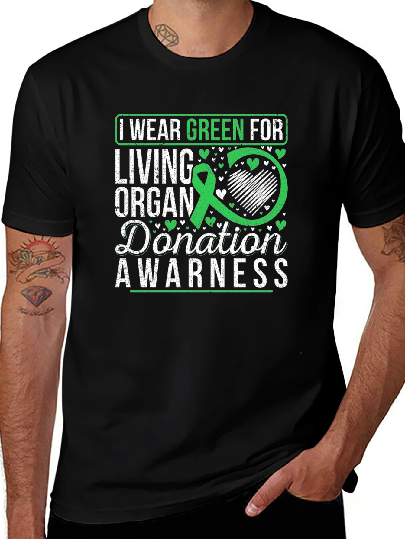 Variant 7 of Living Organ Donation Awareness T-Shirt