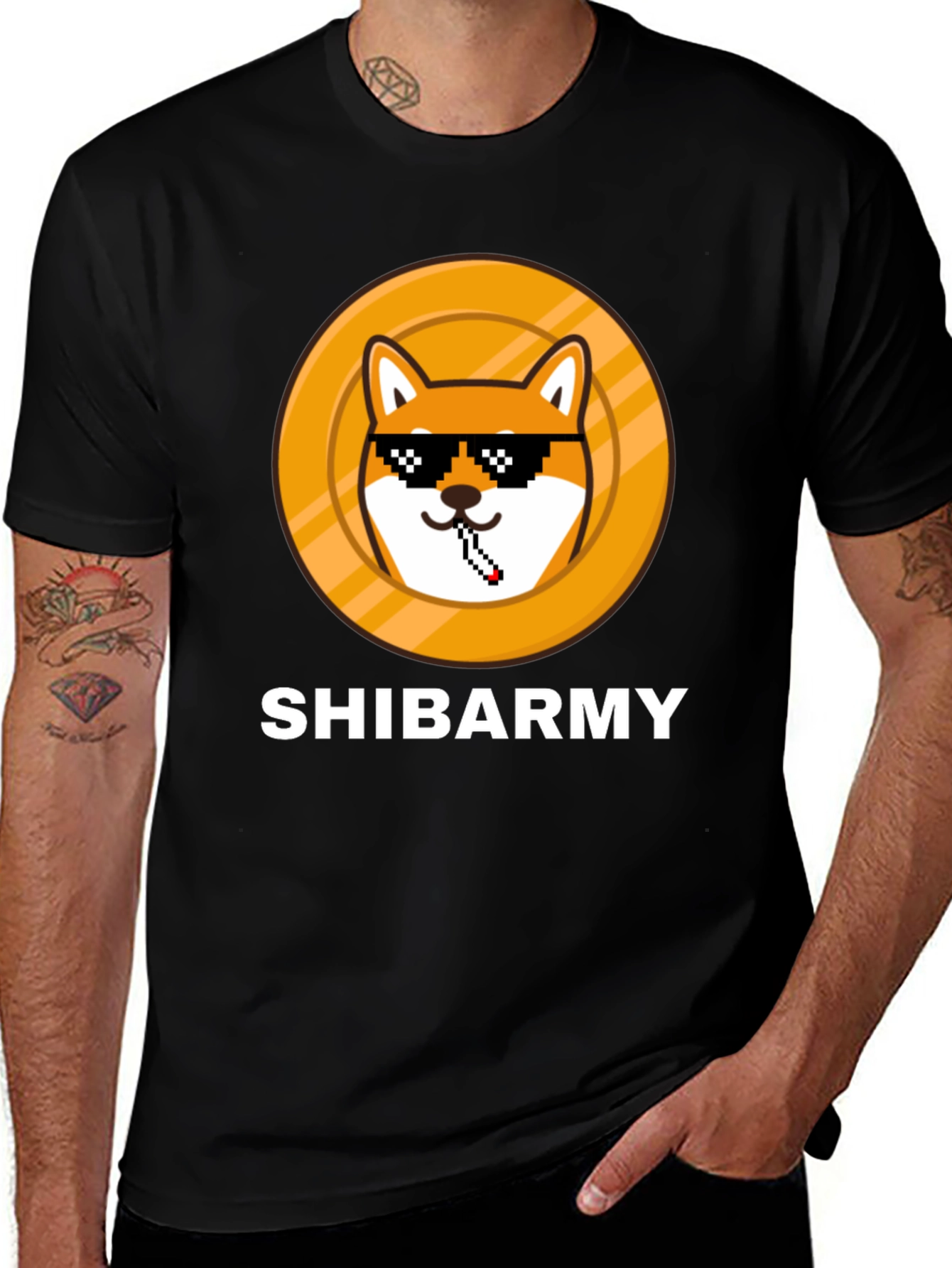 ShibArmy Crypto T-Shirt - Shiba Inu Doge Coin