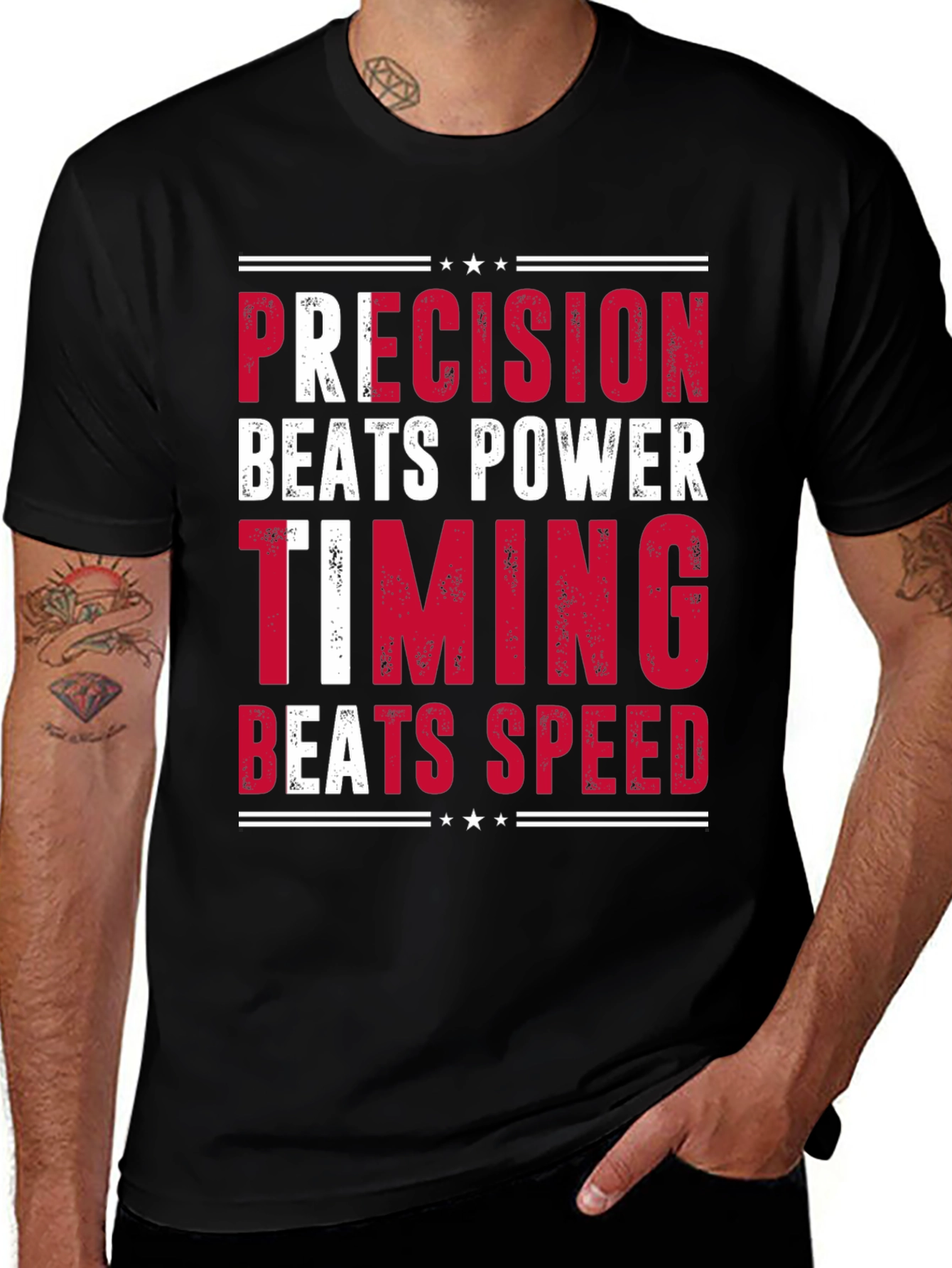 Precision Beats Power T-Shirt