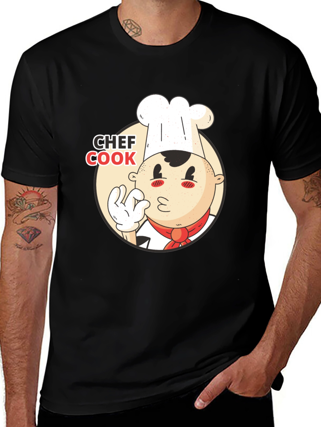Variant 12 of Chef Cook Graphic T-Shirt