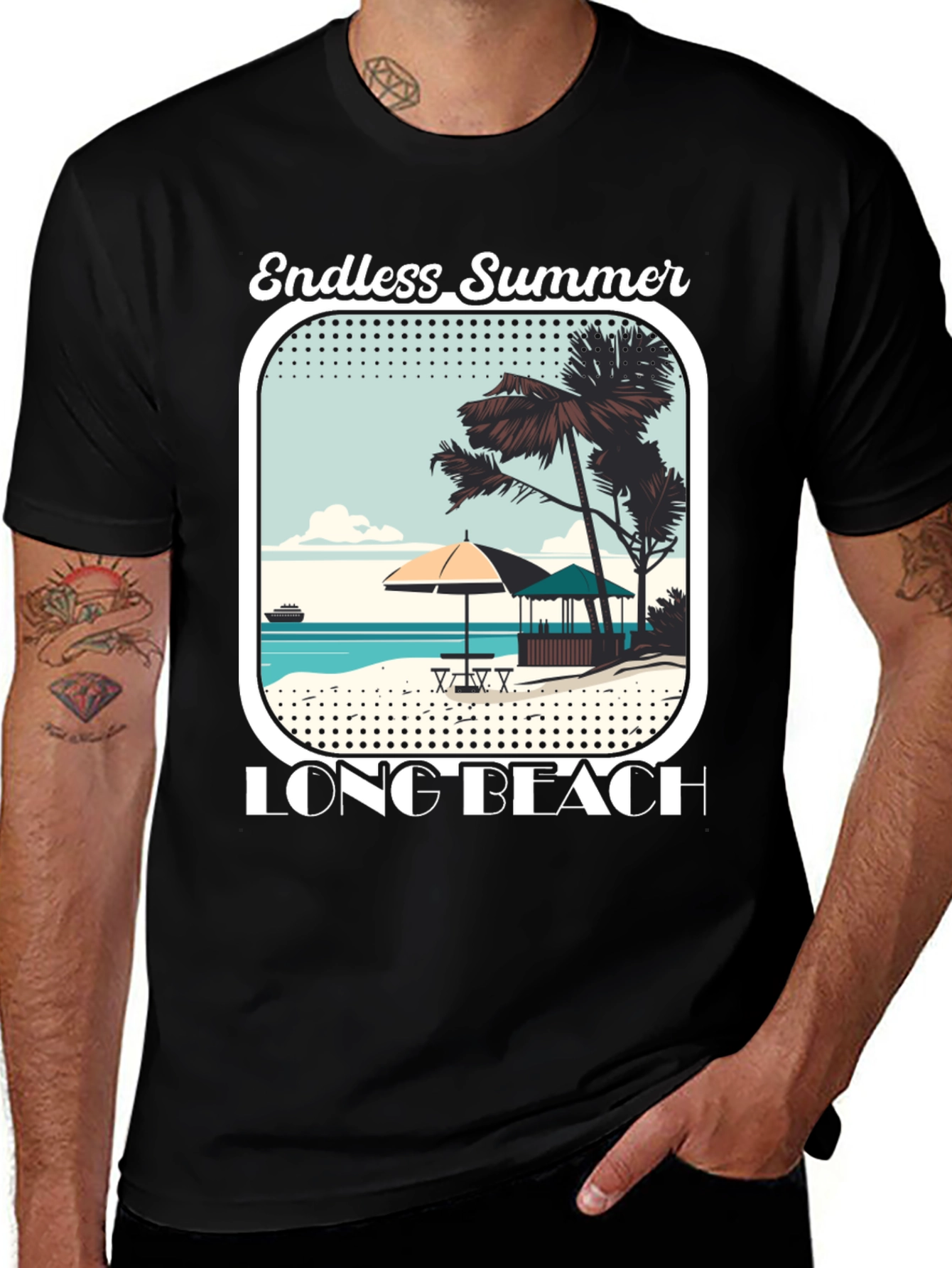 Variant 26 of Endless Summer Long Beach T-Shirt