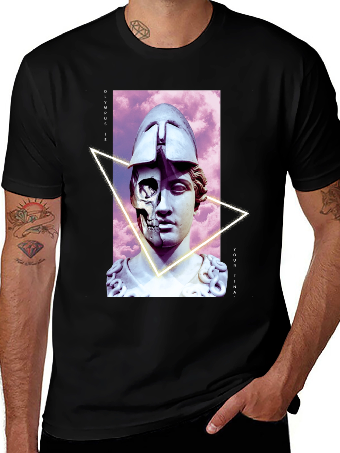 Variant 19 of Olympus Final Black Graphic Tee