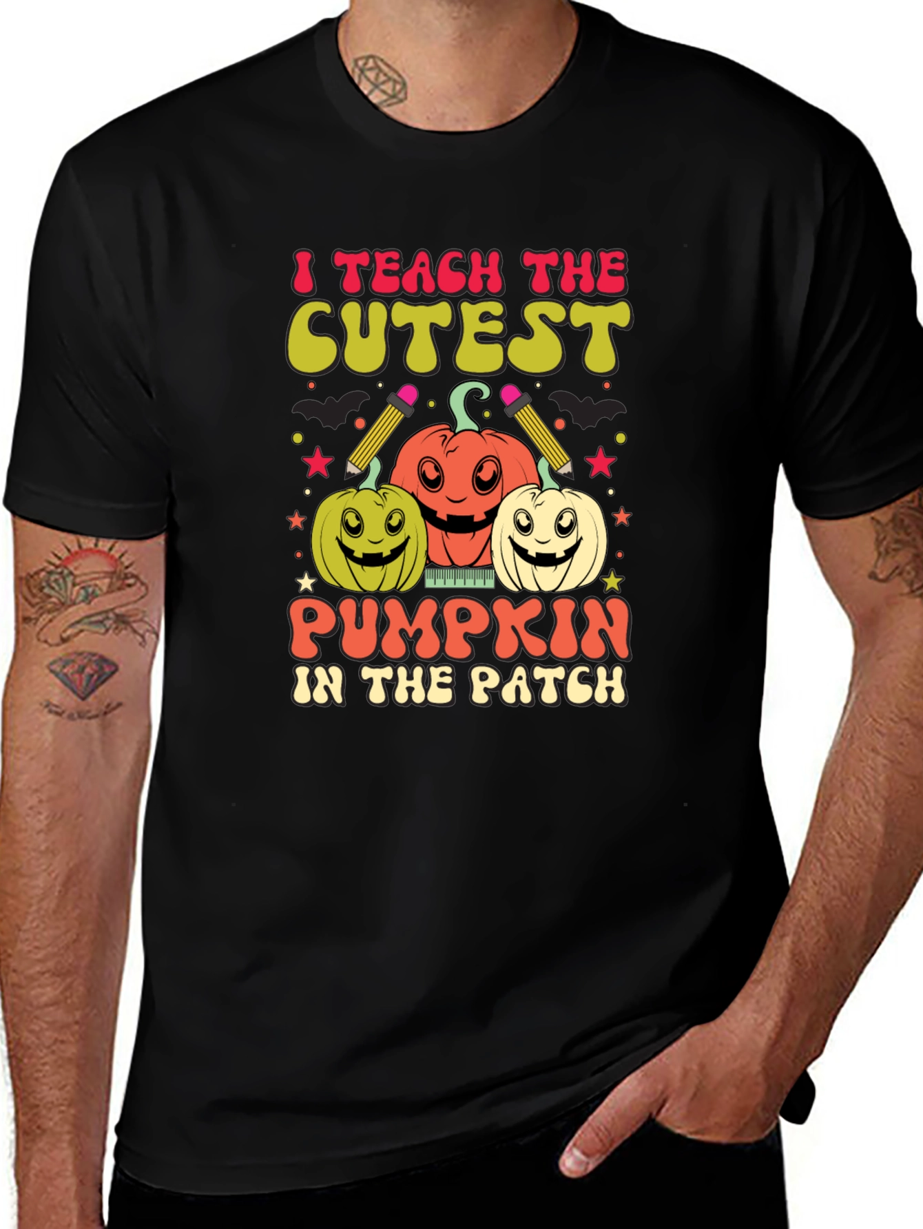 Variant 9 of I Teach the Cutest Pumpkin T-Shirt