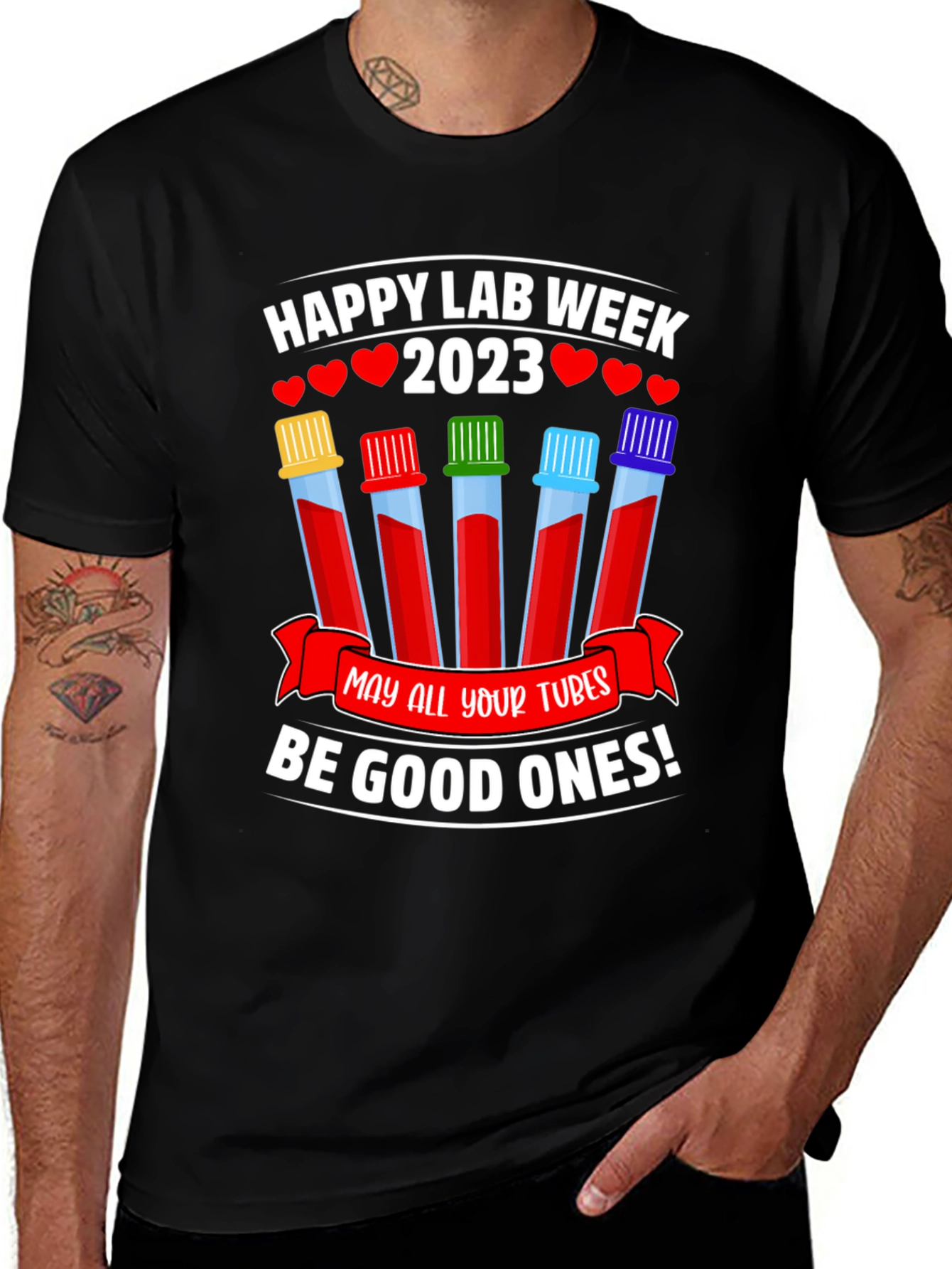 Happy Lab Week 2023 T-Shirt - Medical Laboratory Scientist