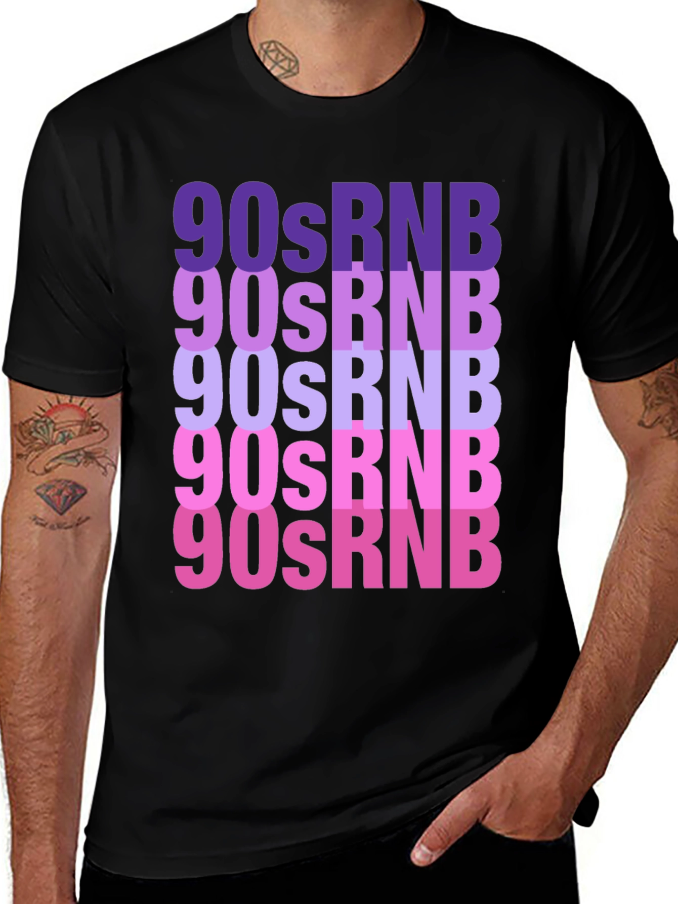 90s RNB T-Shirt - Retro Music Fashion