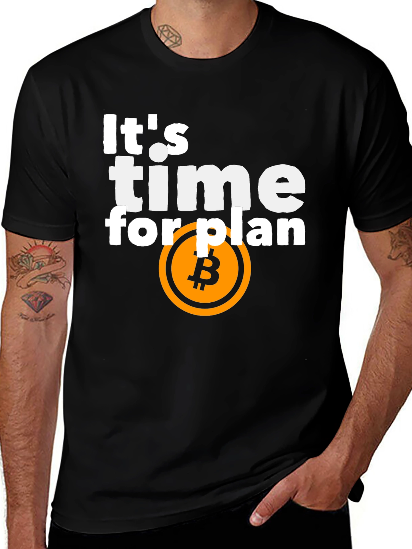 Bitcoin Plan B T-Shirt Crypto HODL