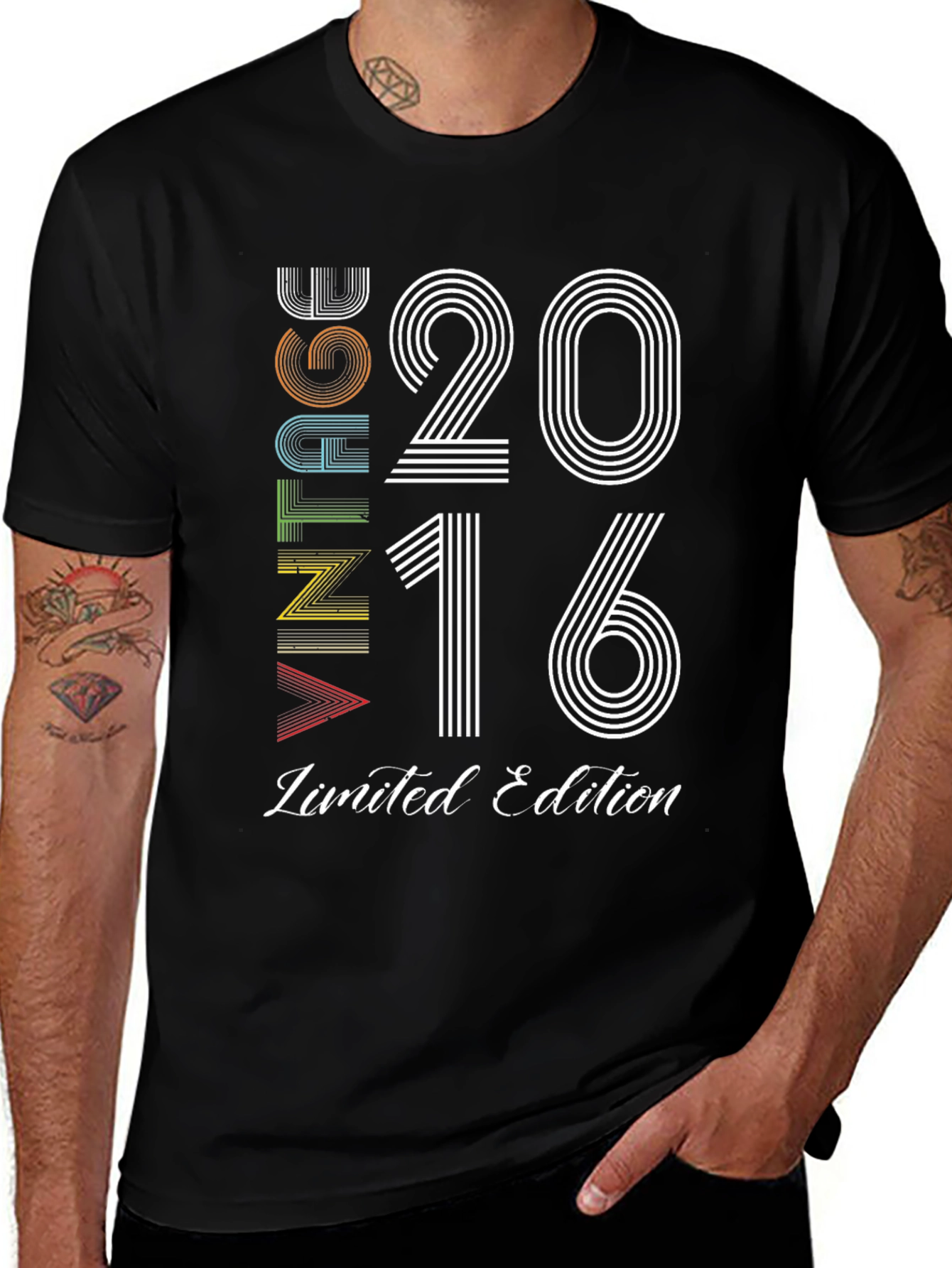 Variant 17 of Vintage 2016 Limited Edition T-Shirt