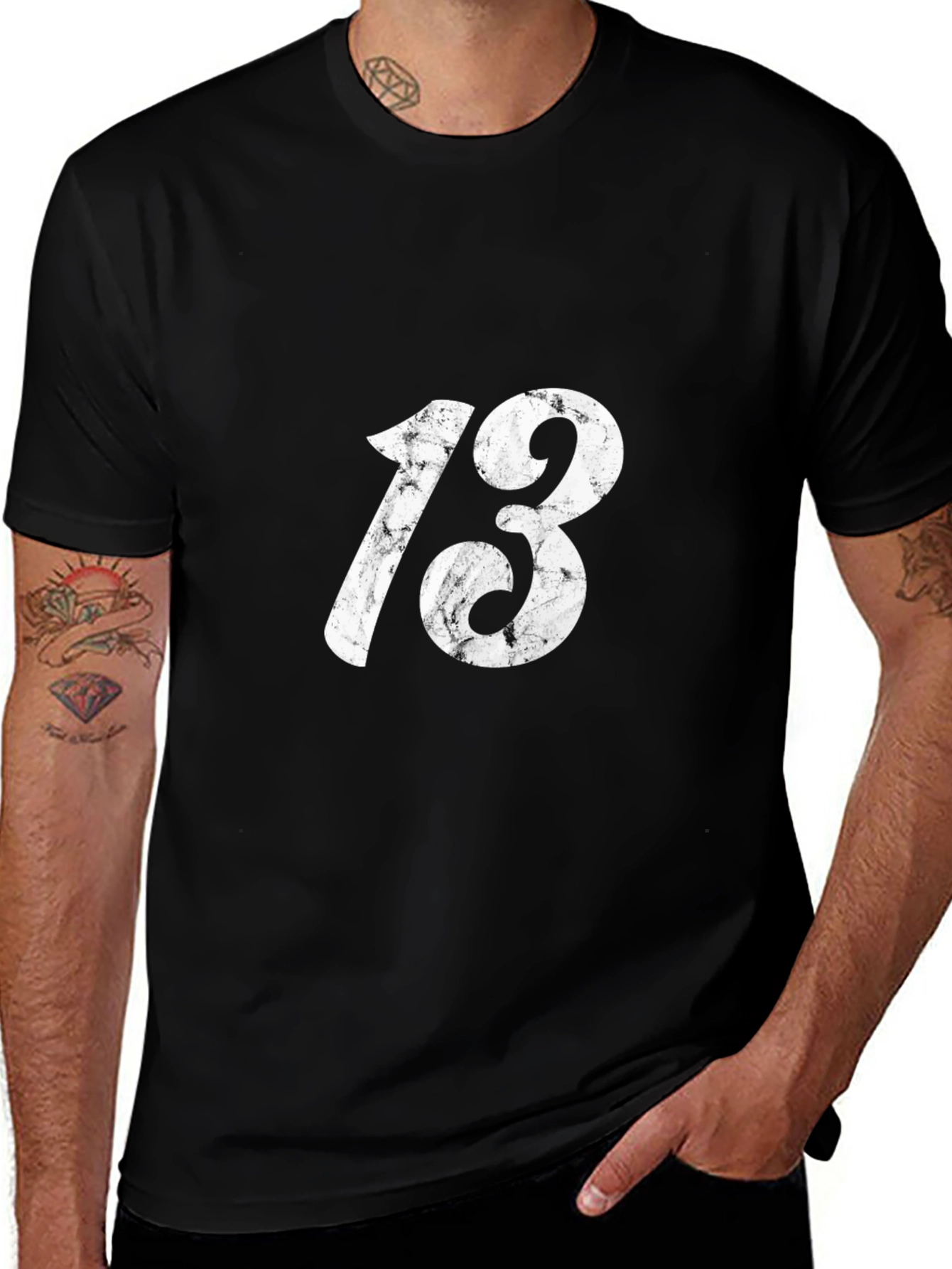 Variant 20 of Lucky Number 13 Graphic Tee