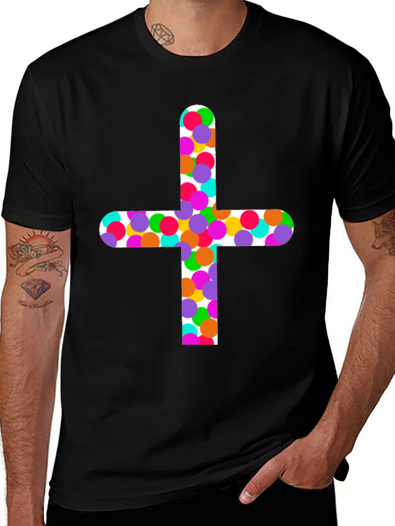 Variant 30 of Funky Plus Sign T-Shirt