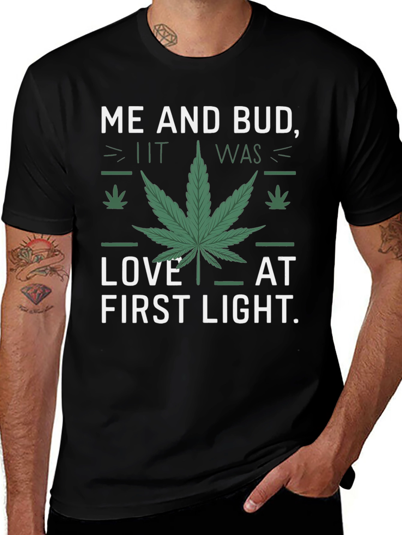 Me and Bud T-Shirt - Love at First Light Graphic Tee