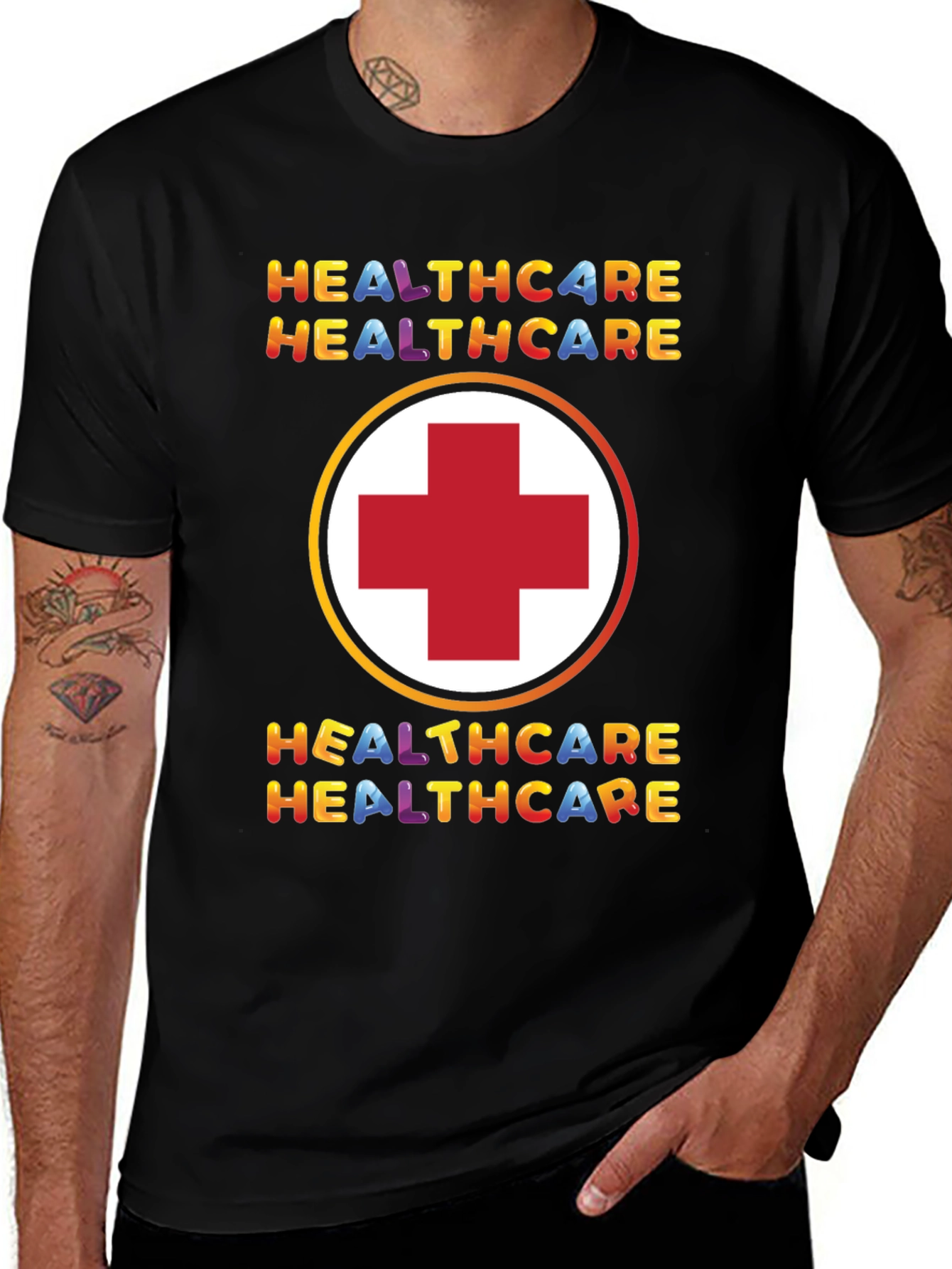 Healthcare Hero T-Shirt - Medical Support Tee