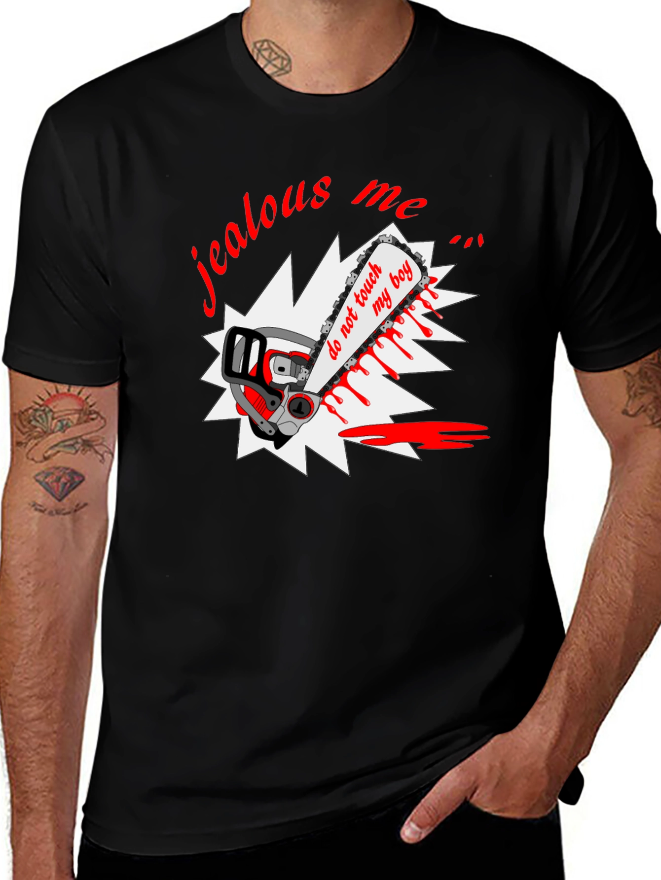 Variant 25 of Jealous Me Graphic T-Shirt