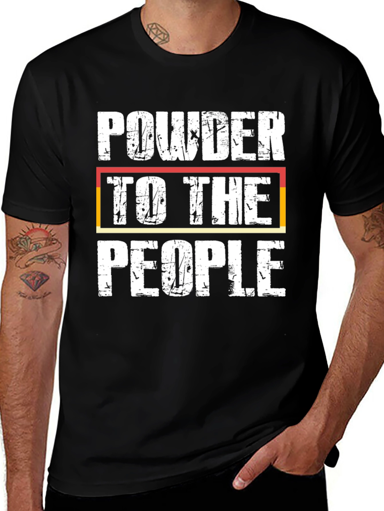 Variant 12 of Powder to the People Graphic Tee