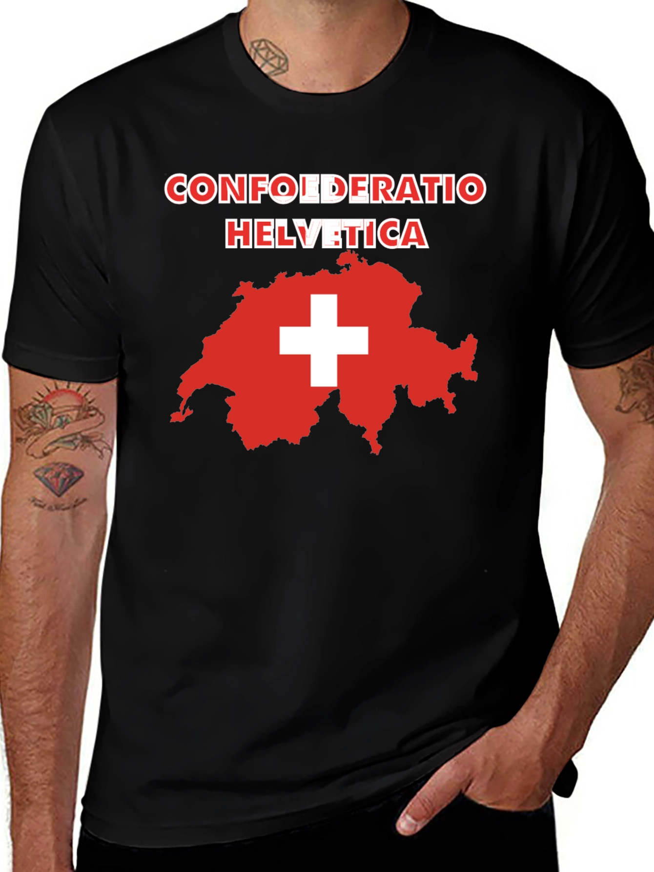 Confœderatio Helvetica T-Shirt - Swiss Pride