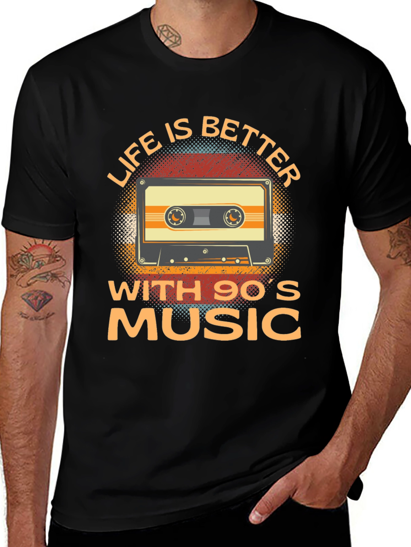 Variant 16 of Life is Better With 90's Music T-Shirt