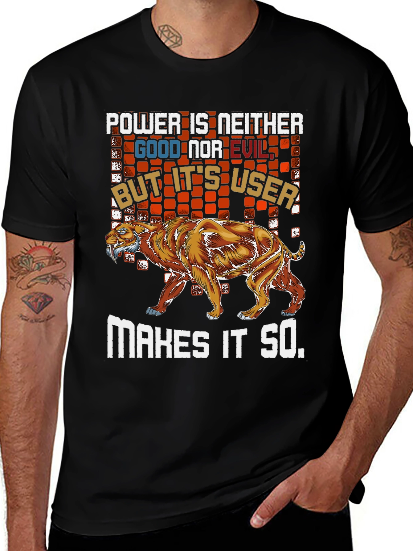Variant 23 of Power is Neither Good Nor Evil T-Shirt