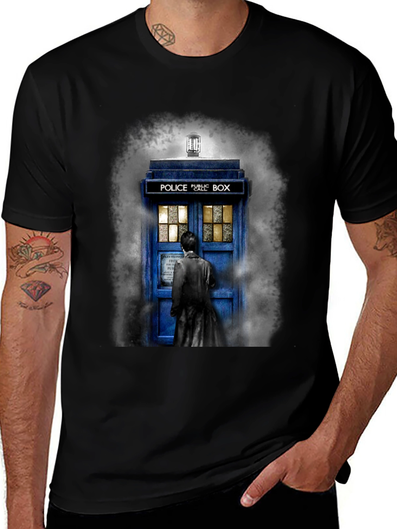 TARDIS T-Shirt - Police Box Design