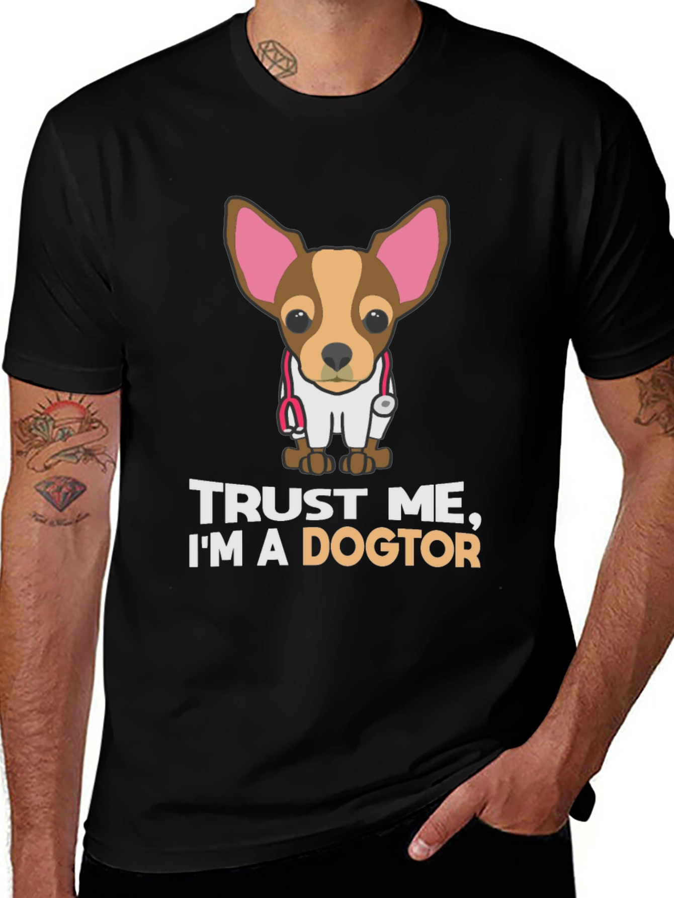 Variant 8 of Trust Me I'm a Dogtor T-Shirt