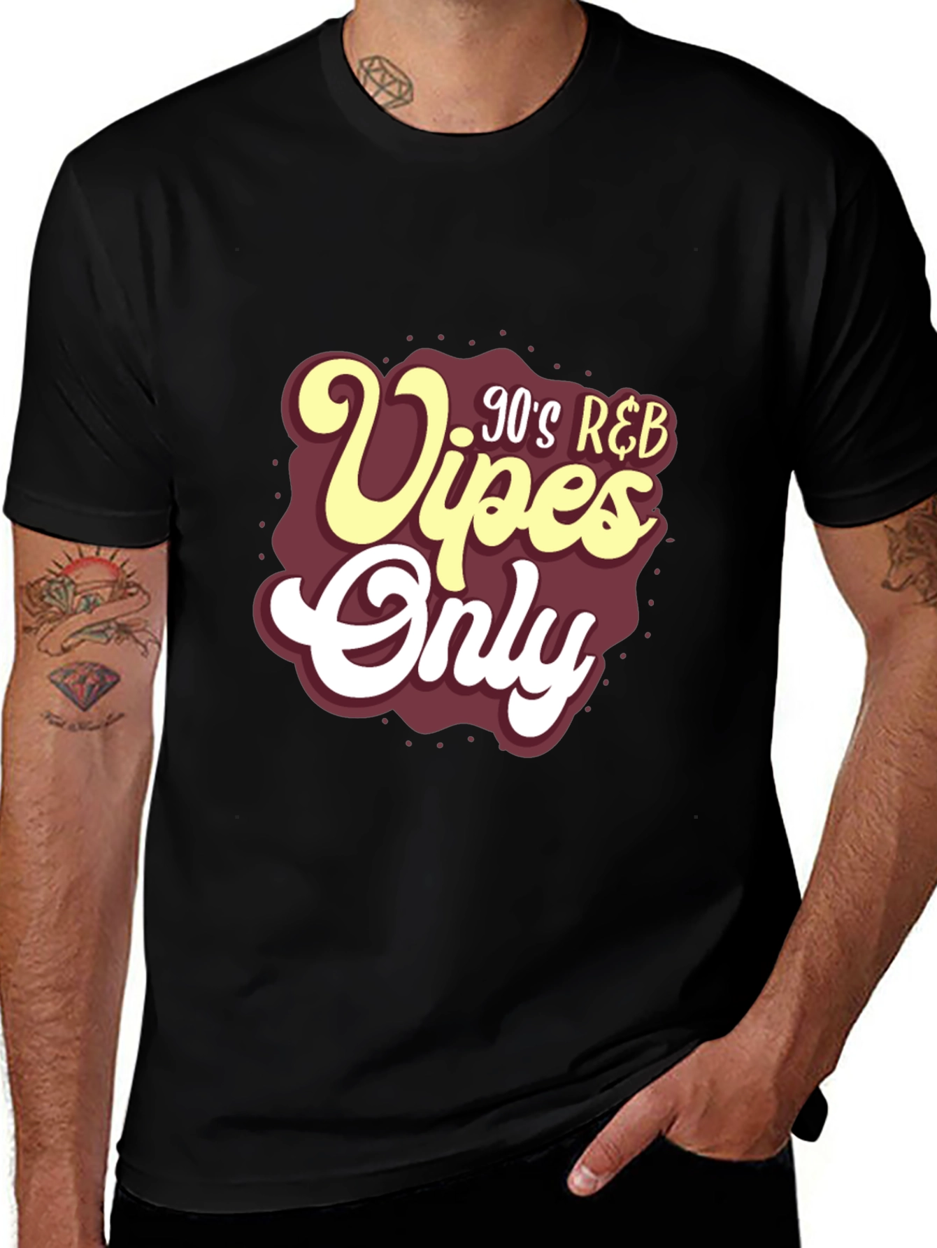 Variant 4 of 90's R&B Vibes Only T-Shirt