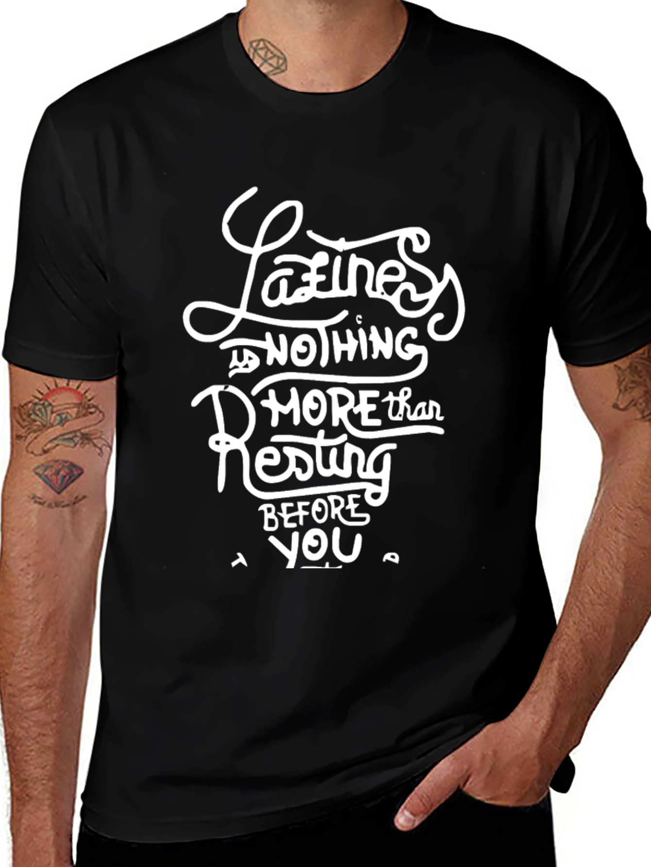 Variant 30 of Laziness is Nothing More Than Resting T-Shirt