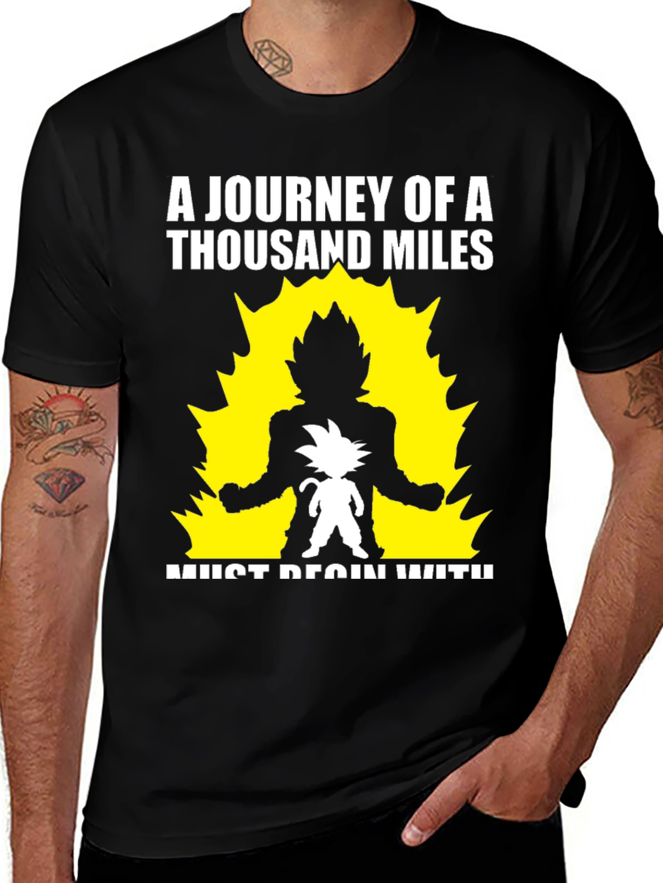 Variant 27 of Journey of a Thousand Miles Graphic Tee