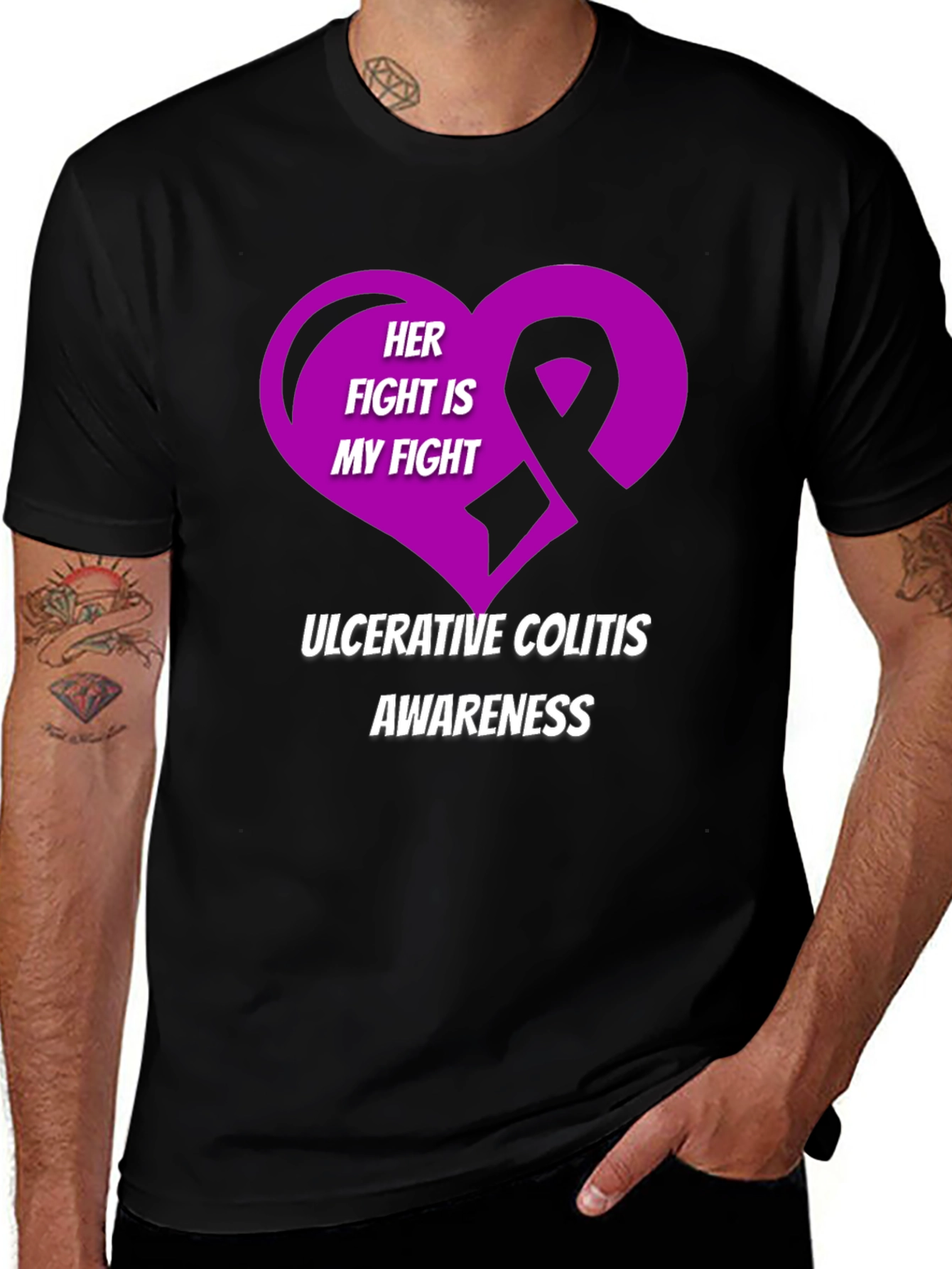 Variant 16 of Ulcerative Colitis Awareness T-Shirt