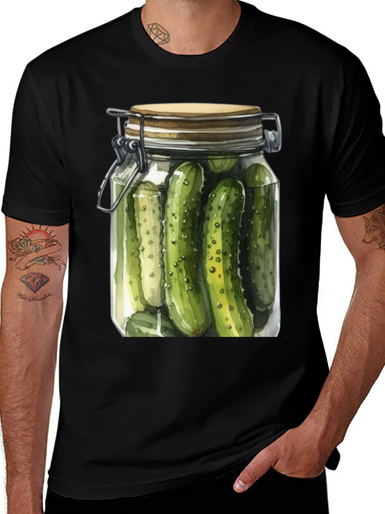 Variant 18 of Pickle Jar Graphic Tee - Quirky & Comfortable