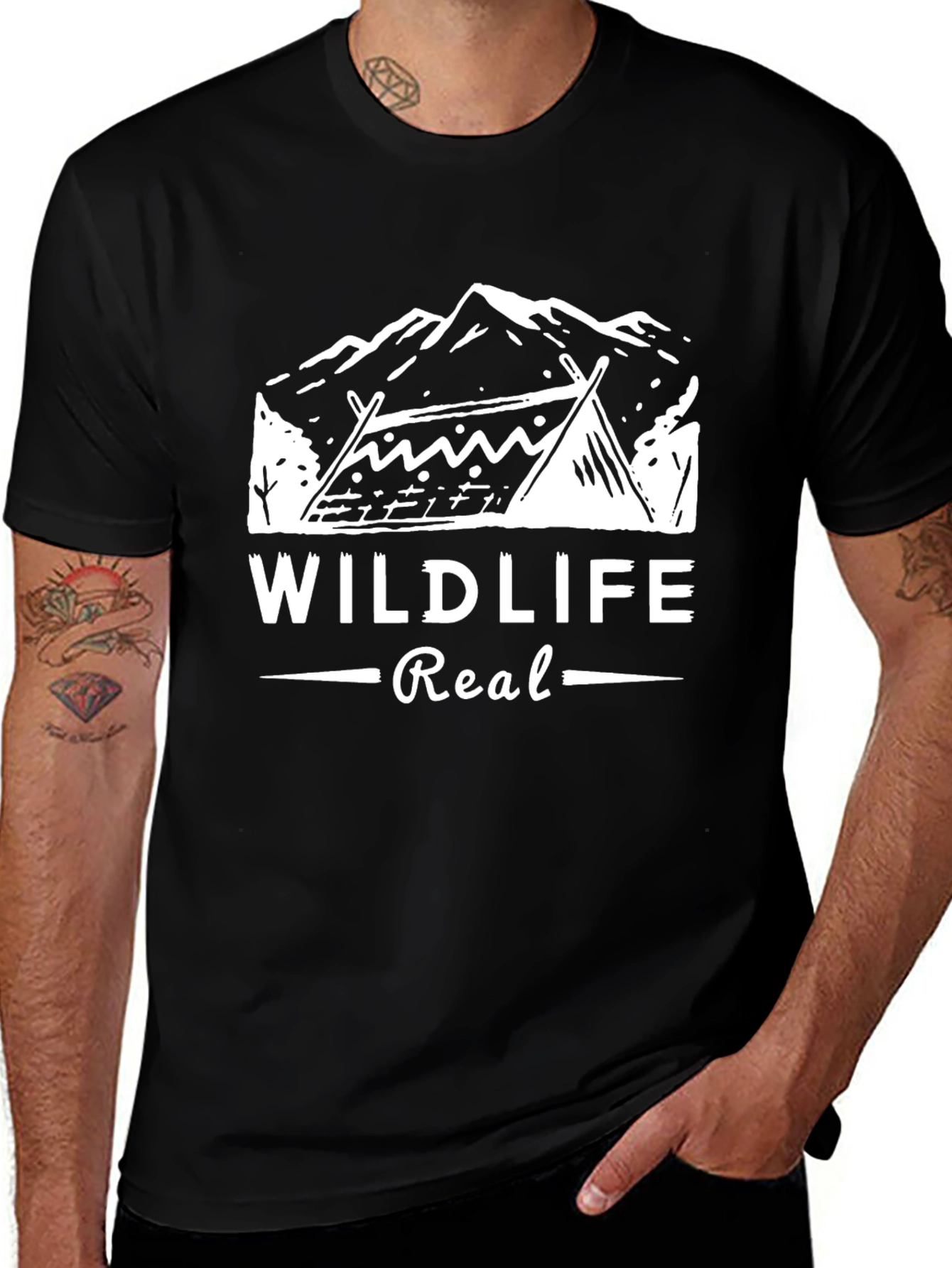 Variant 15 of Wildlife Real Outdoor Graphic Tee