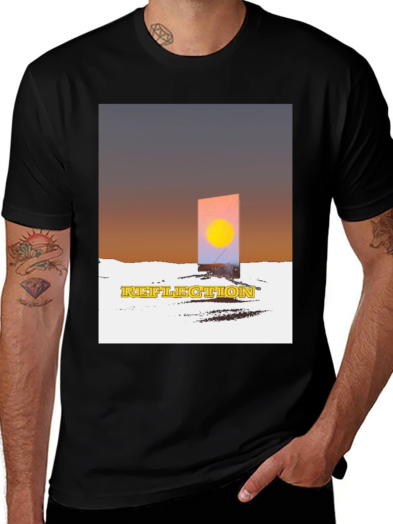 Variant 20 of Reflection Graphic T-Shirt