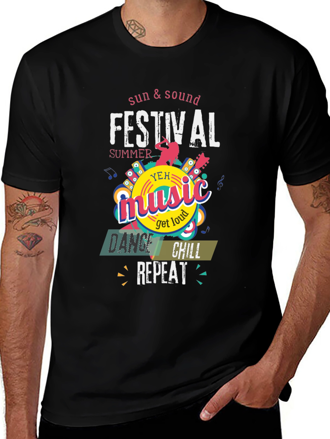 Variant 19 of Summer Music Festival Graphic Tee