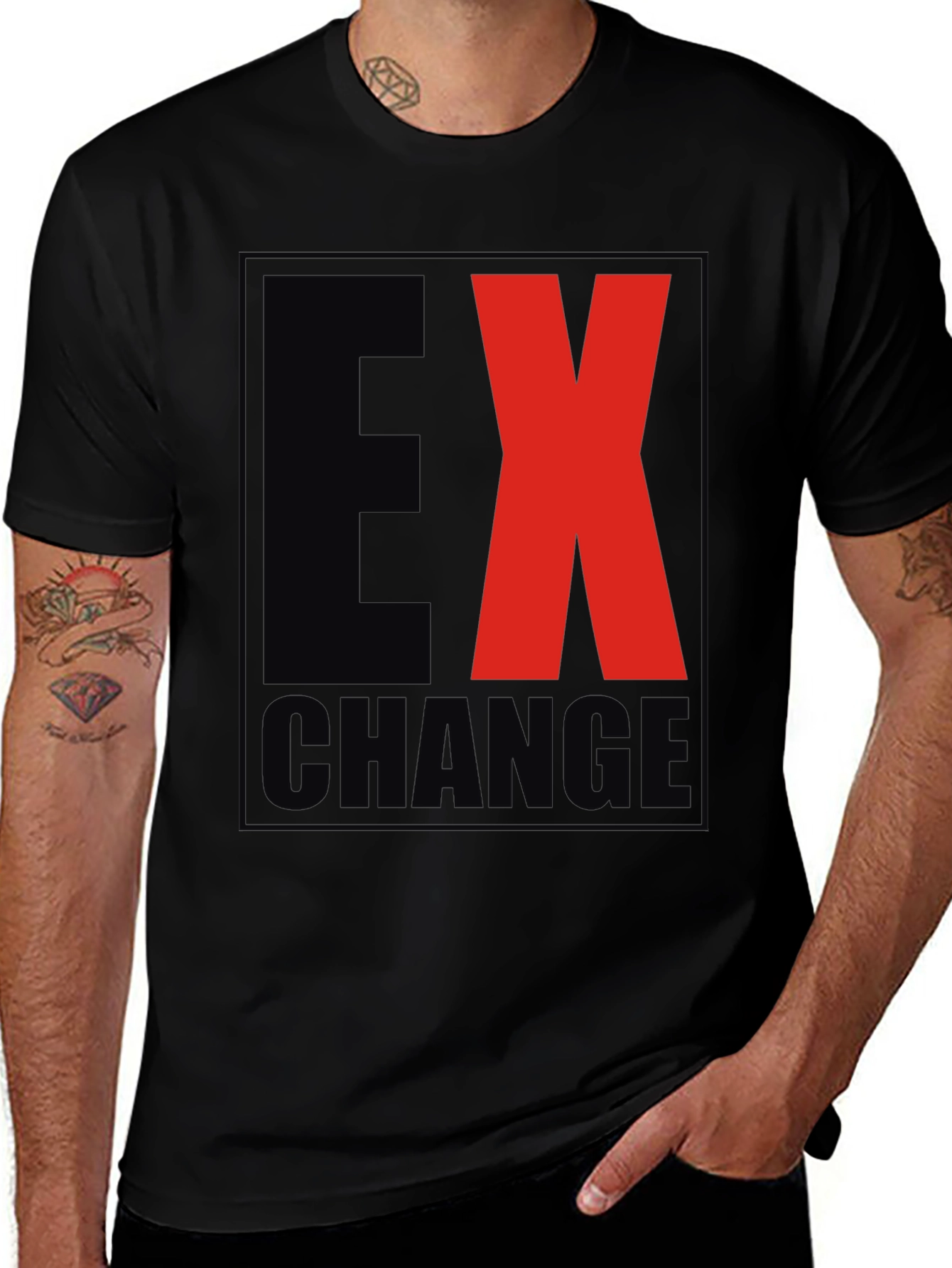Variant 6 of Exchange T-Shirt - Stylish Graphic Tee