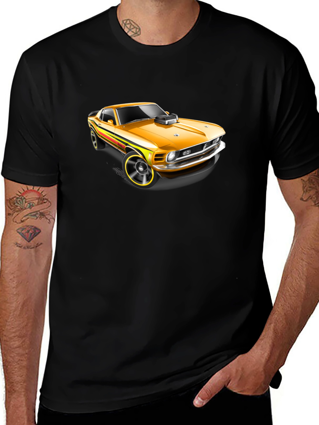 Variant 6 of Classic Car Graphic T-Shirt