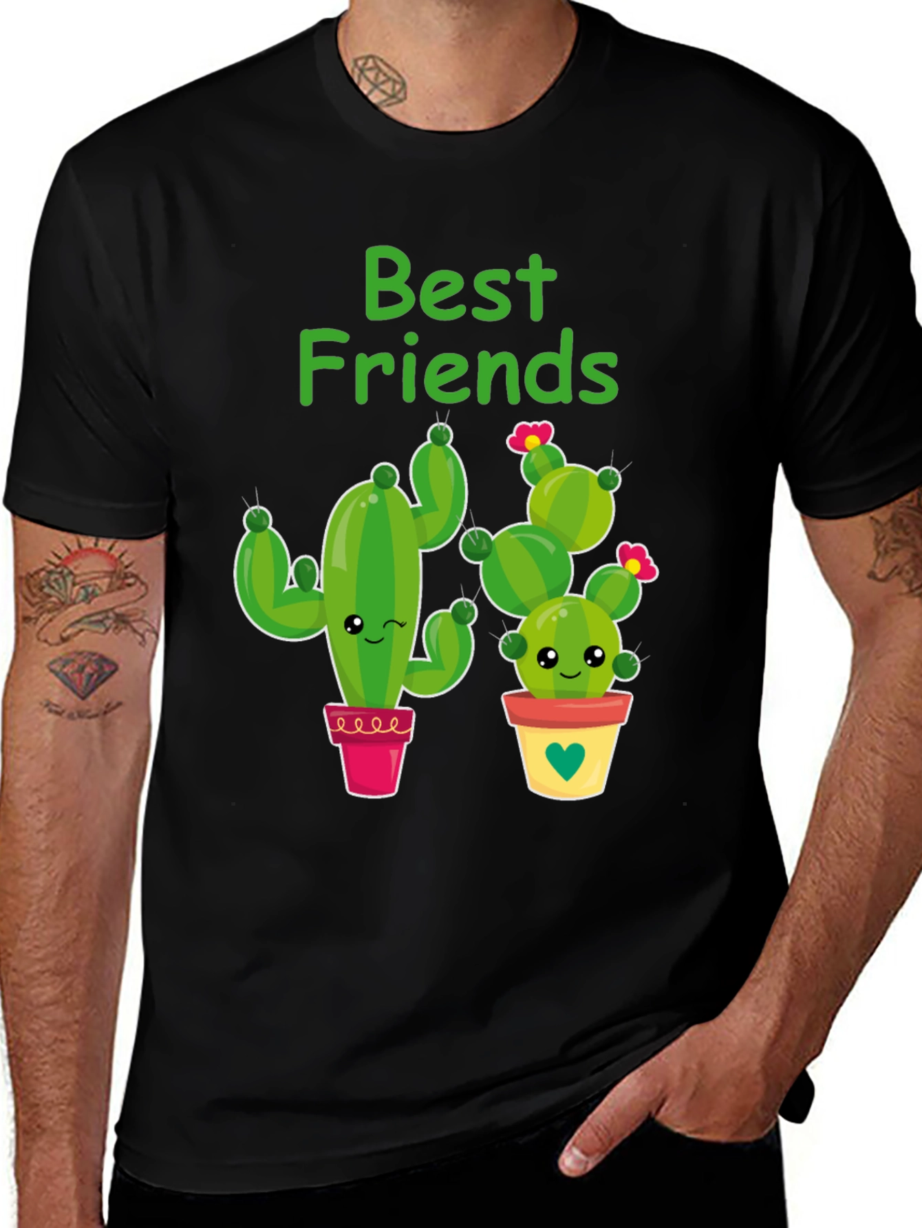 Variant 13 of Best Friends Cactus T-Shirt
