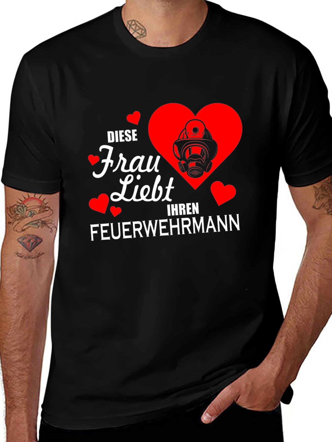 Variant 14 of Diese Frau Liebt Ihren Feuerwehrmann T-Shirt