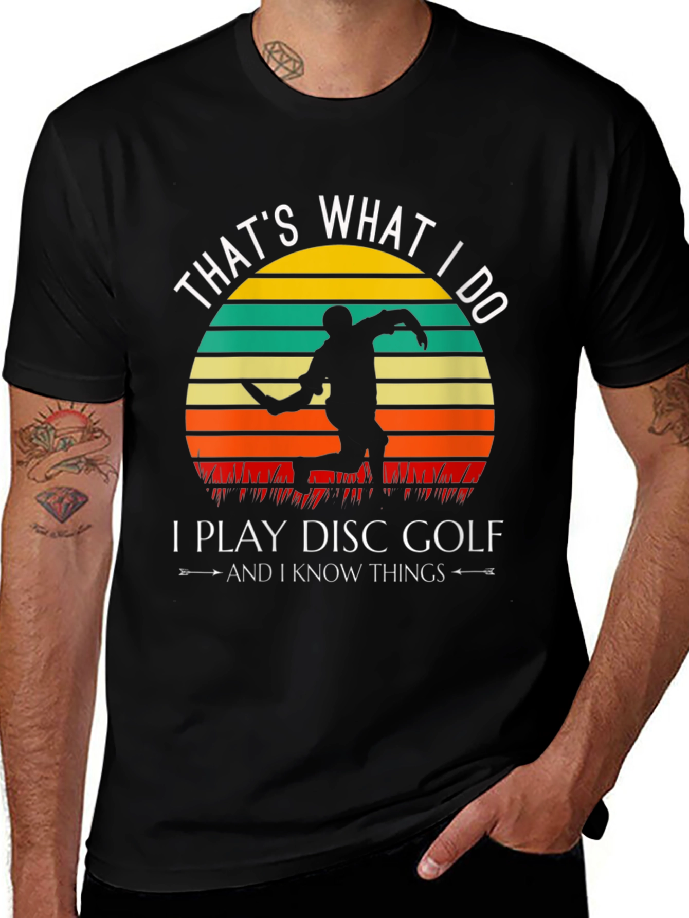 Variant 26 of Disc Golf T-Shirt - That's What I Do