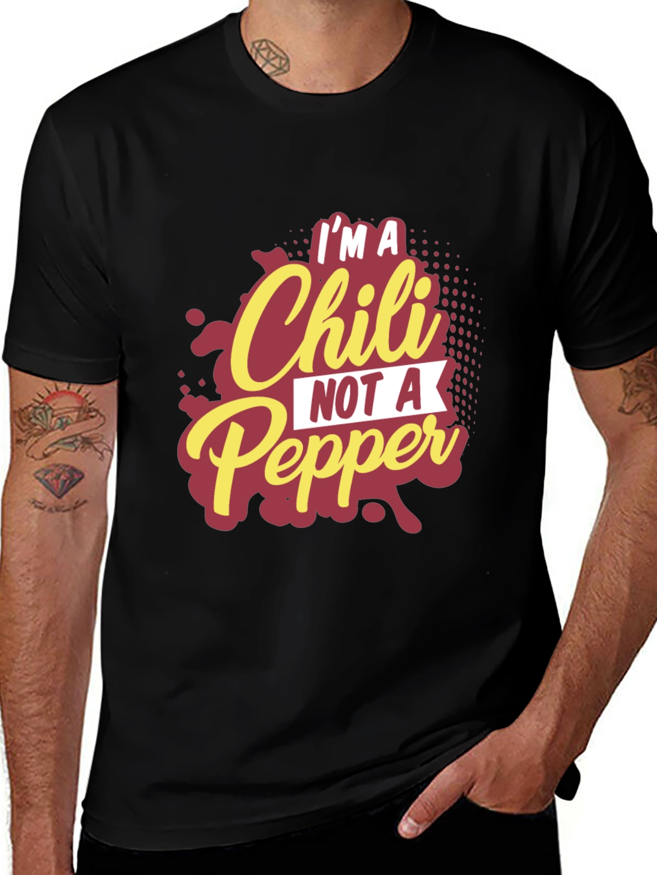 Variant 26 of I'm a Chili Not a Pepper Graphic Tee