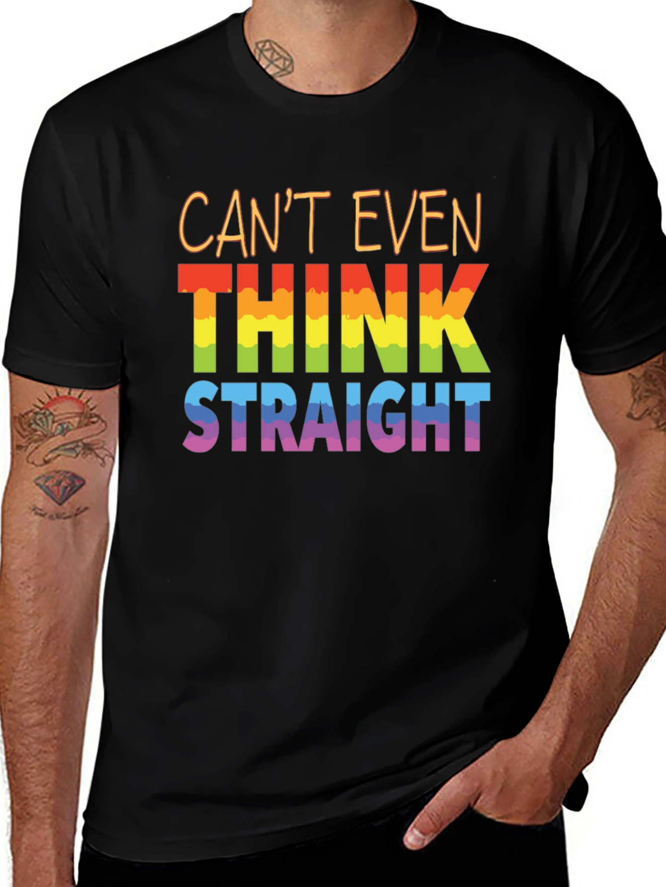 Can't Even Think Straight Pride T-Shirt