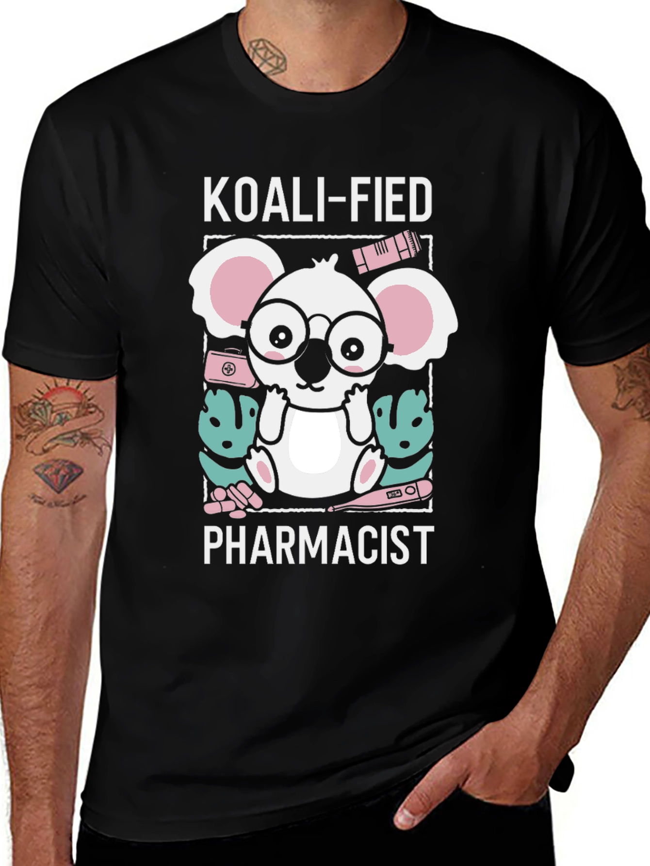 Variant 14 of Koali-fied Pharmacist T-Shirt